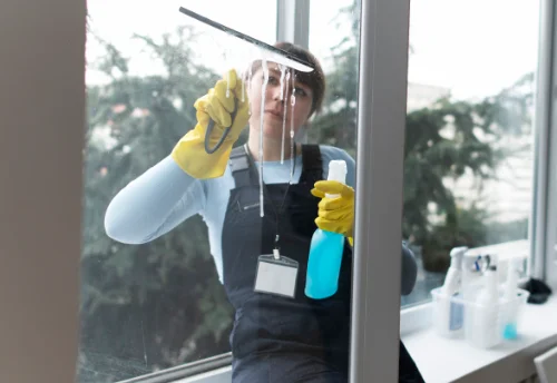 Nettoyage de vitres intérieures et extérieures à Limay